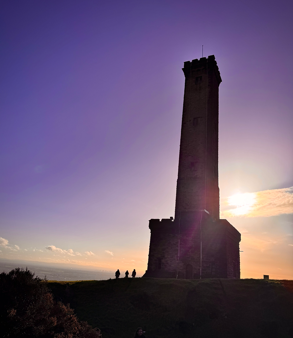 Chasing Sunsets: Holcombe Moor & Peel Tower