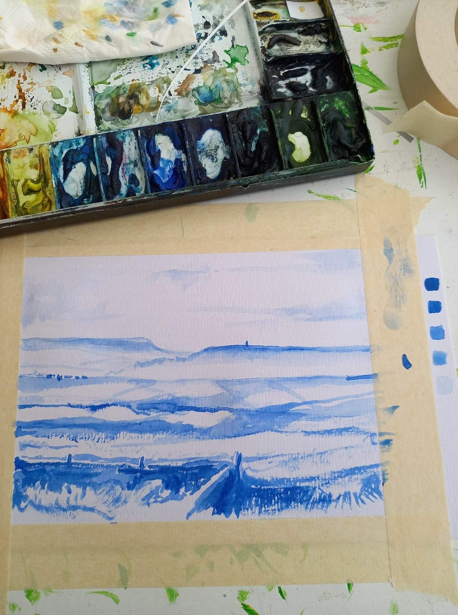 Discover Watercolour Quaint Village Sunnywood Project discover-watercolour-quaint-village-sunnywood-project