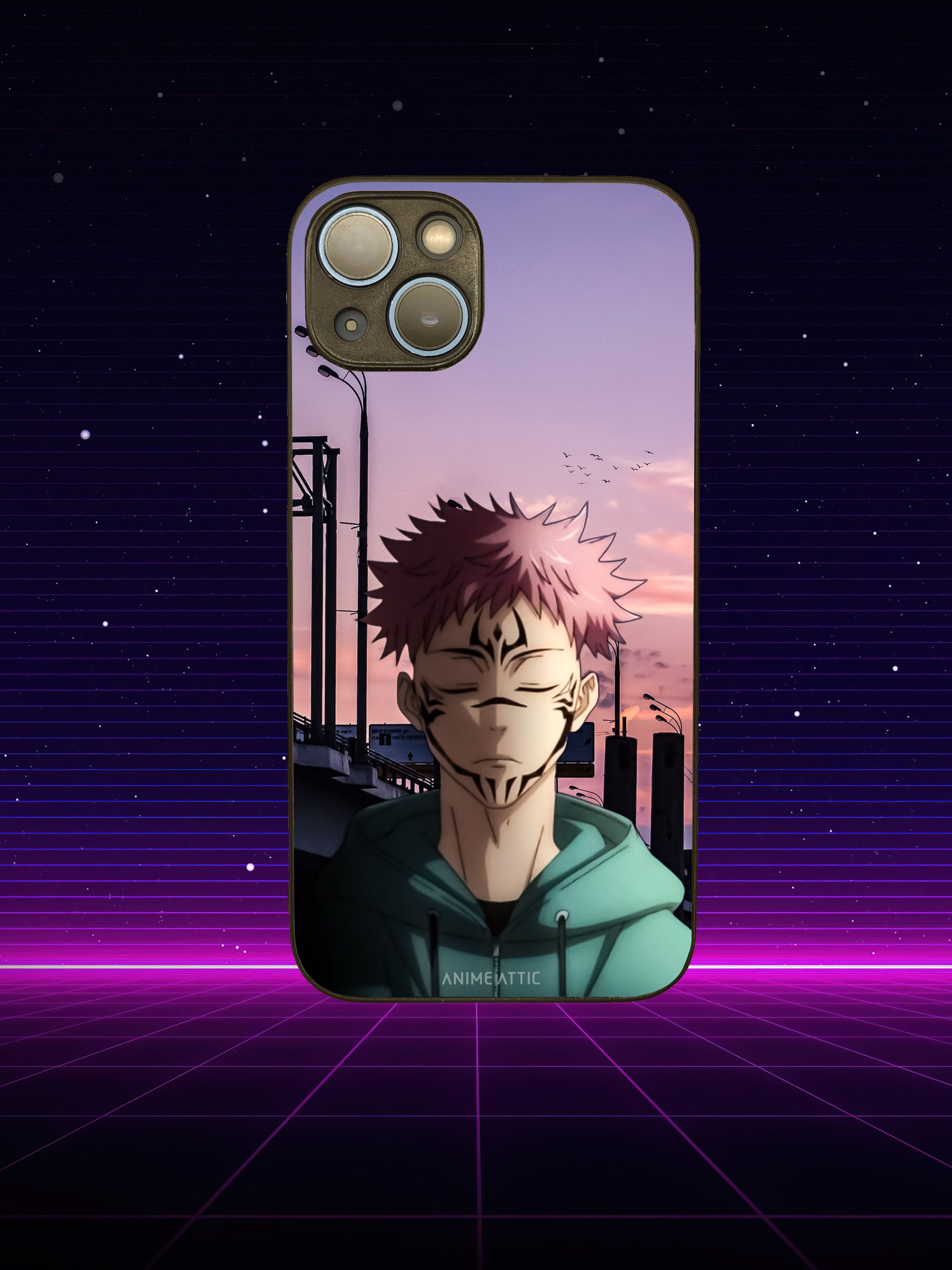 Yuji Itadori, Jujutsu Kaisen- Glass Cover