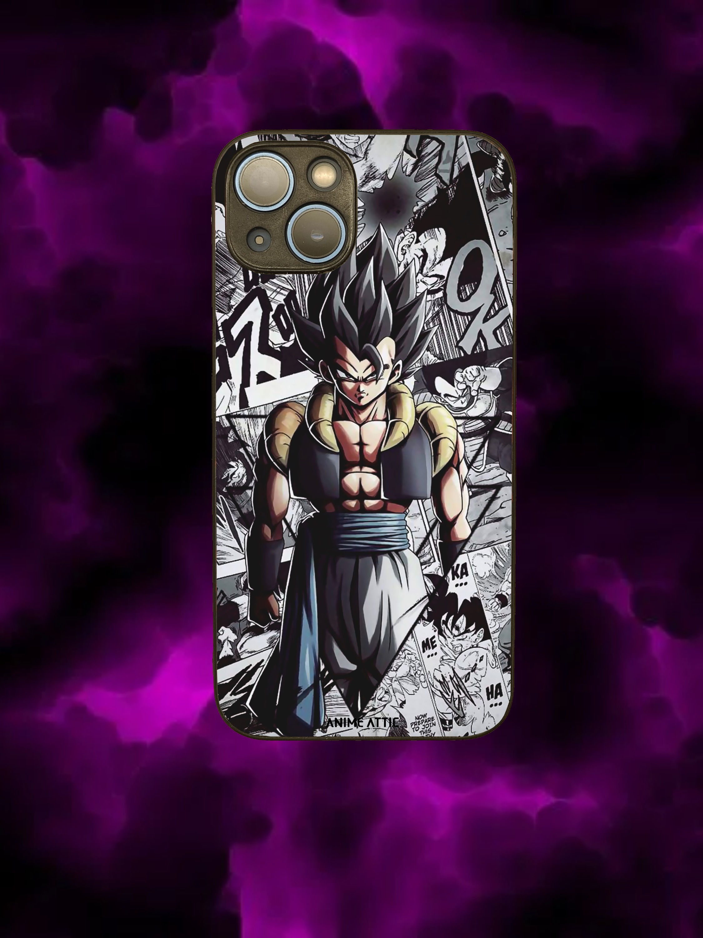 Vegeta Print Premium Glass Cover