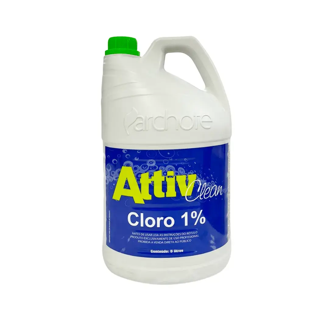 Cloro 1% Attiv Clean 5 litros - Archote