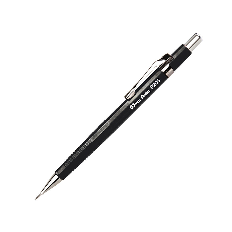 Lapiseira Pentel 0.5mm - P205-A - Preto - Pentel