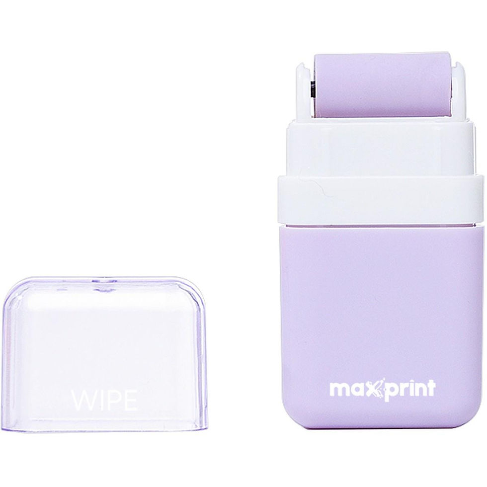 Miniatura: Borracha Colorida Wipe Tons Pastel -  Lilás - Maxprint