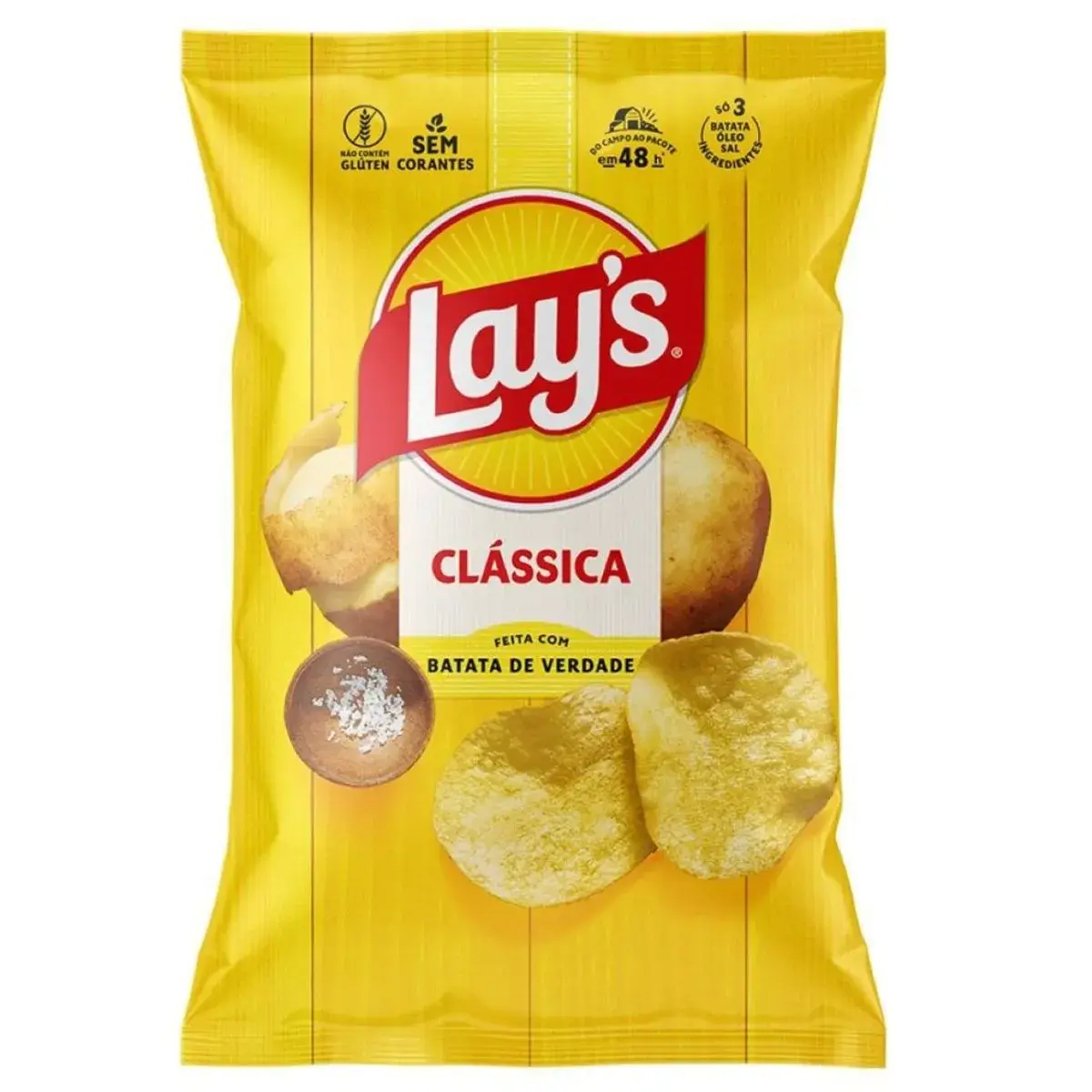 Salgadinho Elma Chips Lays Clássica - 62g
