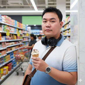 Ice cream, sweet and cool