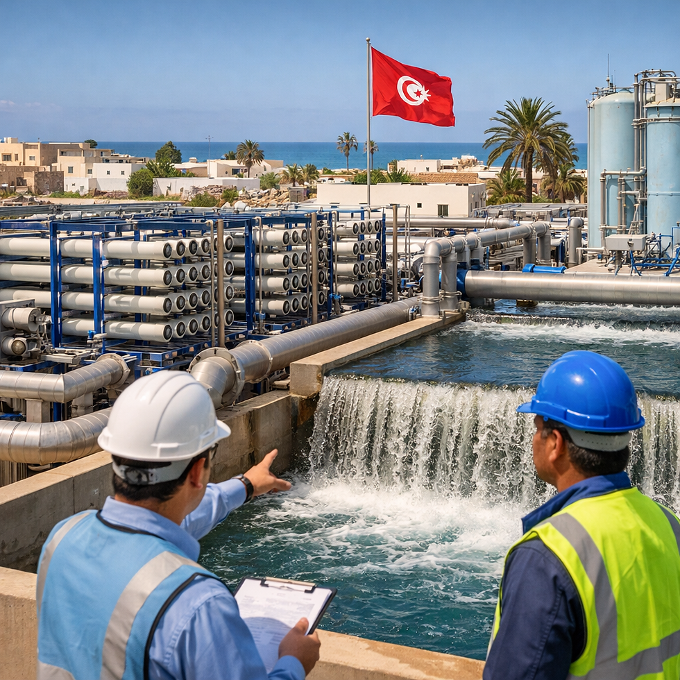 Tunisia 2026 water security project SONEDE budget - Tunisia - Water & Sanitation - TendersGo article image