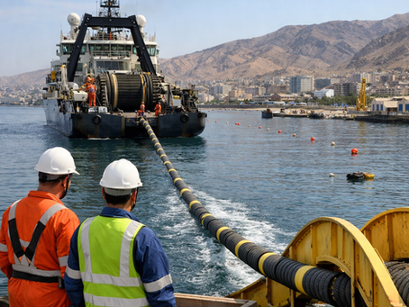 Caspian Region Launches World's First Subsea Fiber Cable Bypassing Russia