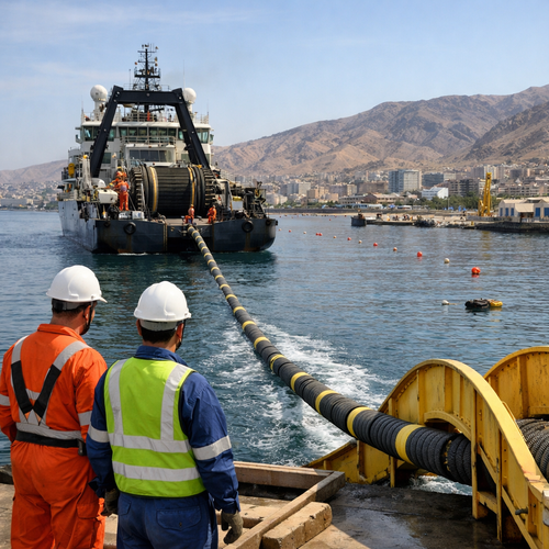 Caspian Region Launches World's First Subsea Fiber Cable Bypassing Russia