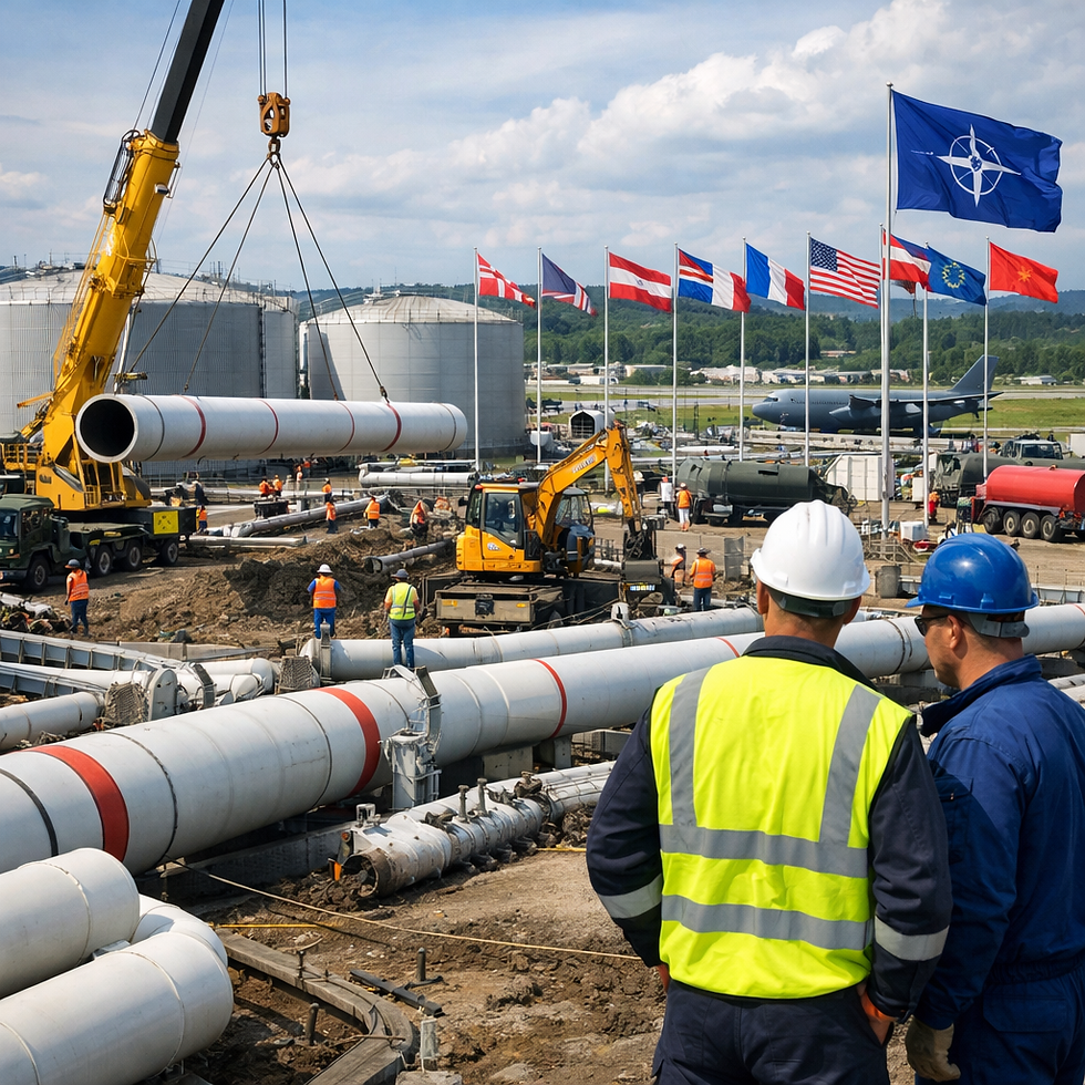 NATO’s $31B Fuel Pipeline Overhaul Reshapes Alliance Logistics