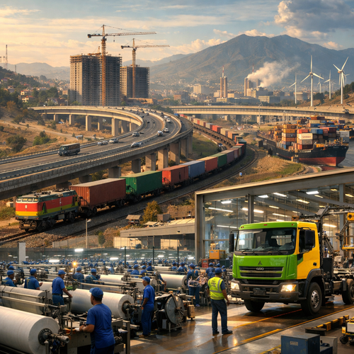 Ethiopia's Manufacturing Output Hits $10B in 2026