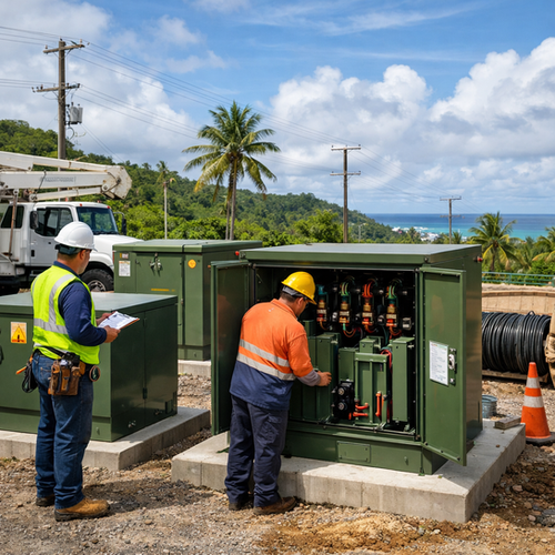 Guam GPA tenders 2026 pad mounted transformers