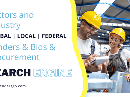 Get latest Global Machinery and Equipments Tender Information | Online Latest Info About Machine Bid