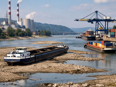 Danube Region’s low-water crunch reshapes power, shipping
