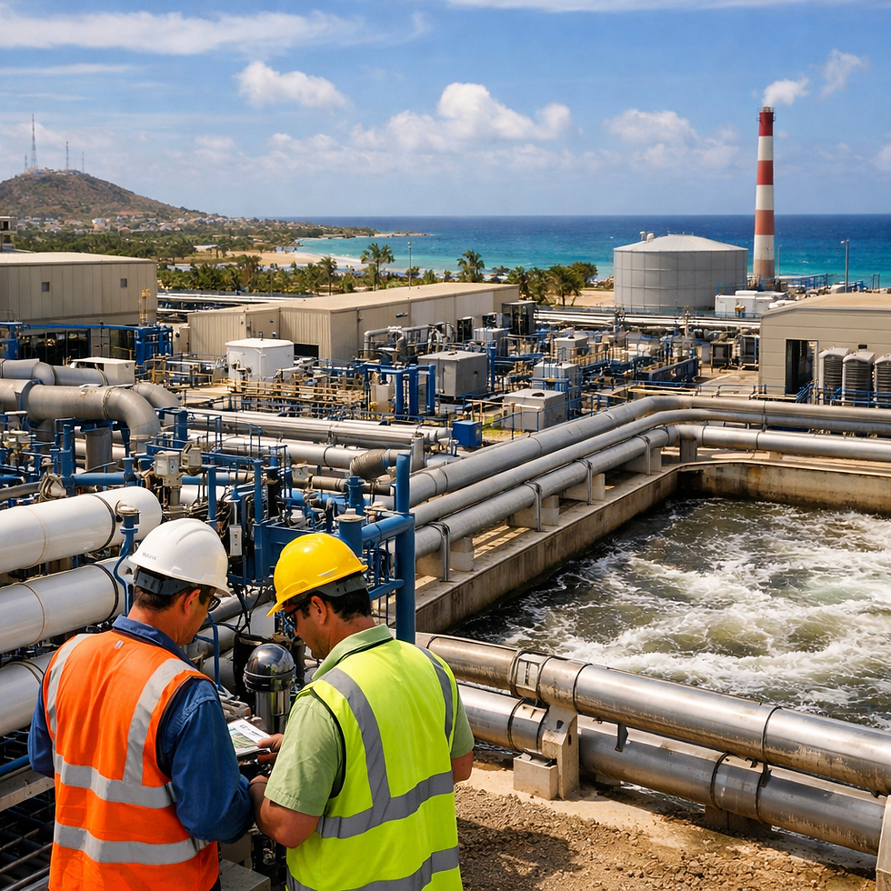 Aruba SWRO-3 BOOT desalination plant project