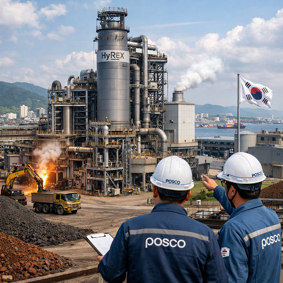 South Korea POSCO HyREX demonstration plant 2026 - South Korea - Steel & Mining - TendersGo article image