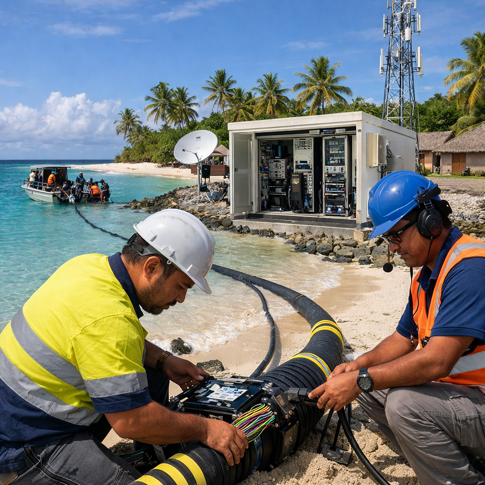 Tokelau SXN Cable Landing Project