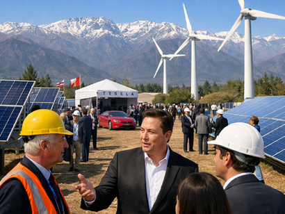 Santiago Hosts RE+ Southern Cone 2026: Tesla, Leaders Converge