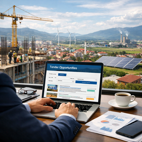 Kosovo tender notices 2026: active sectors & RFP listings