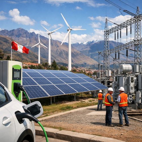Peru tenders 2026 by sector: EV ports & smart grid energy overhaul