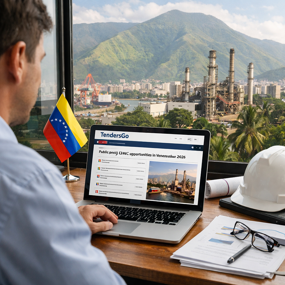 Venezuela public procurement opportunities 2026