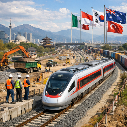 MIKTA's $15B Cross-Border Rail Push Gains Momentum