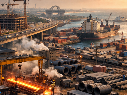 Ghana's Steel & Metalworking Sector Surges Past $8.5B in 2026