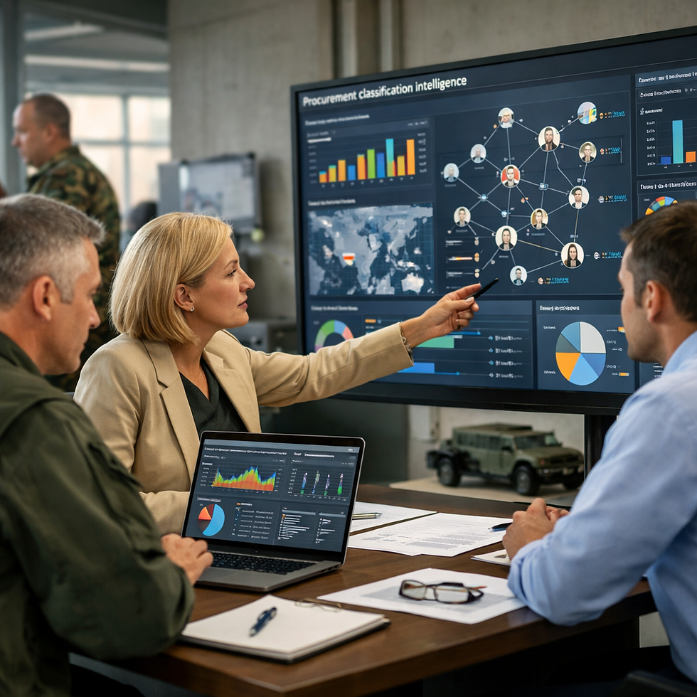 Defense Bid Managers: Turn CPV, NAICS and UNSPSC Into Win-Ready Pipelines