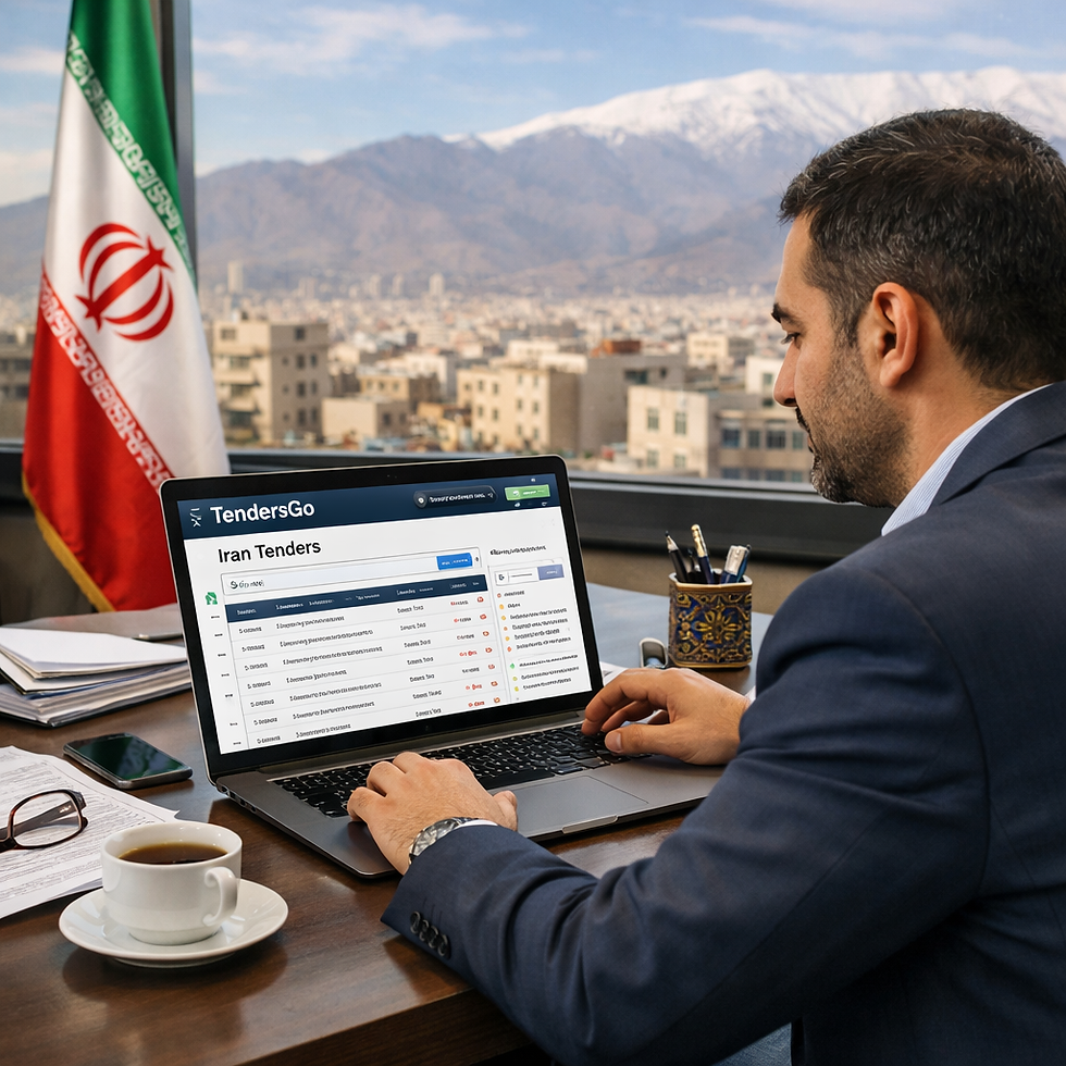 Iran Tender Alerts and AI Search for Government Bids on TendersGo