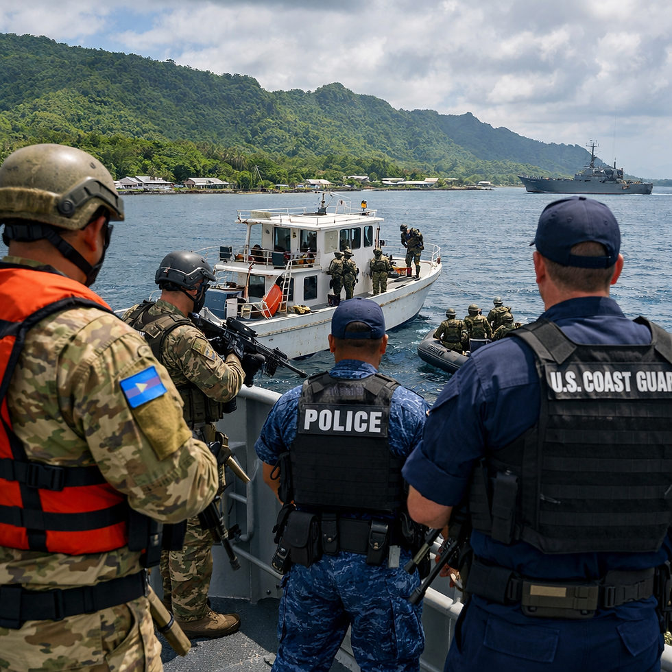 Micronesia Maritime Security Drill Signals Bigger Pacific Stakes
