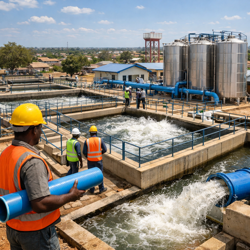 Zambia's Nkana Water Supply Phase Two: $59.91M Project Nears Completion