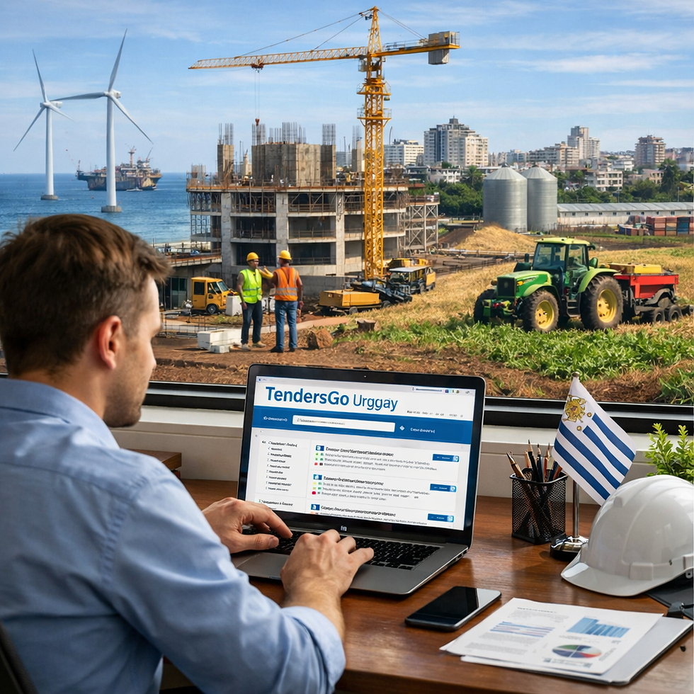 Uruguay Tender Alerts on TendersGo for Top Sectors