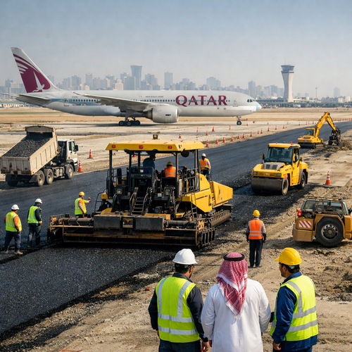 Qatar Airways Runway 1R Project: $180M Upgrade