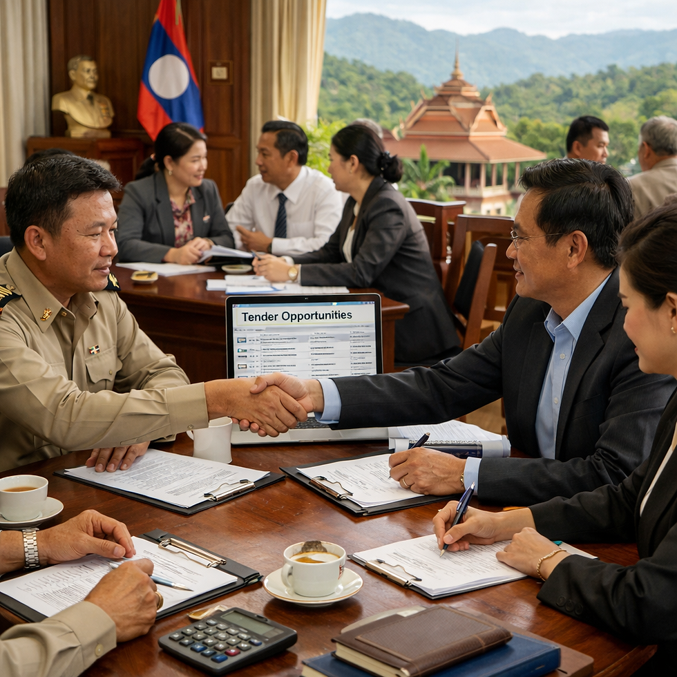 Laos tender opportunities 2026 for suppliers and bidders