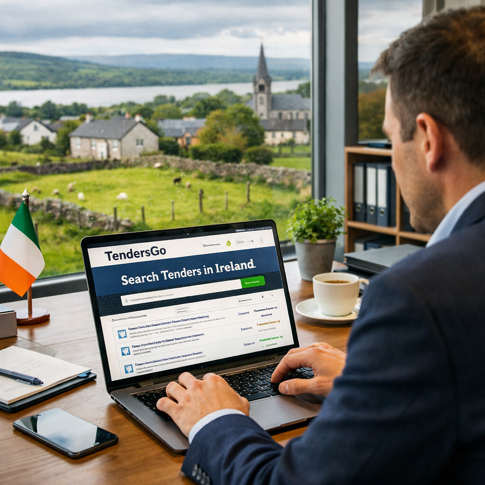 Ireland Tender Alerts and AI Search on TendersGo