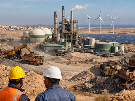 Western Sahara green ammonia project in El Aaiún