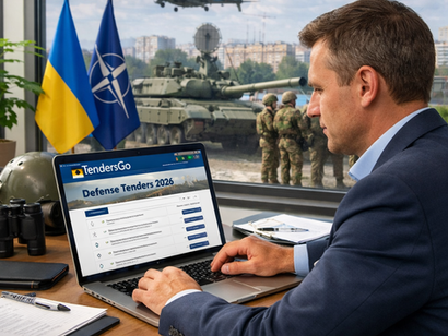 Ukraine $55B Defense Tenders 2026: Find on TendersGo