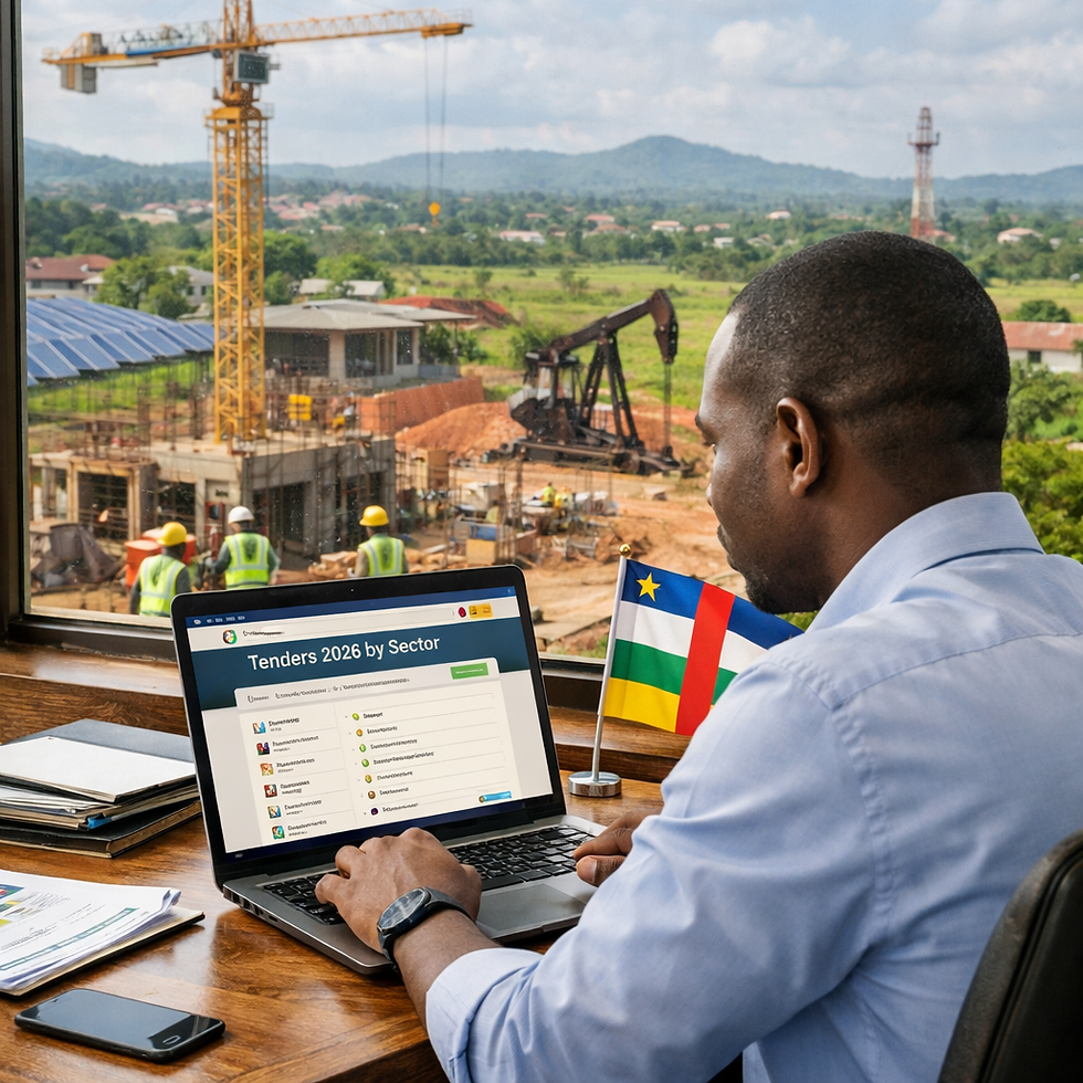 Central African Republic tender notices 2026 - Central African Republic - TendersGo Country Guide - TendersGo article im