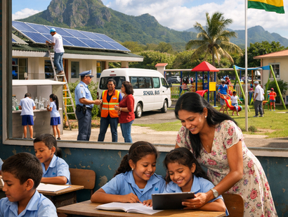 Mauritius VRPS project boosts primary schools