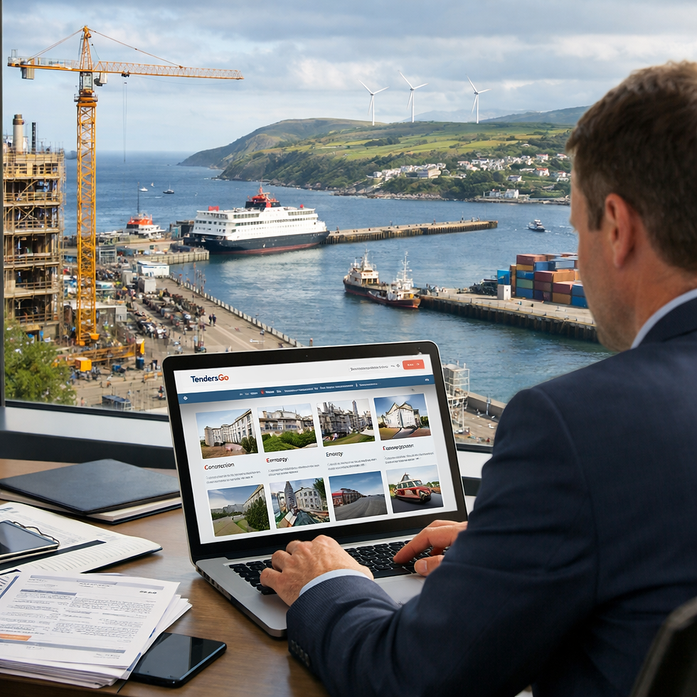 Isle of Man public procurement opportunities 2026 by sector