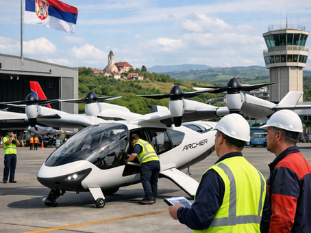 Serbia’s Archer eVTOL Air Taxi Project 2026