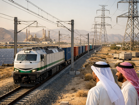 Arabian Peninsula’s cross-border rail and grid race reshapes trade