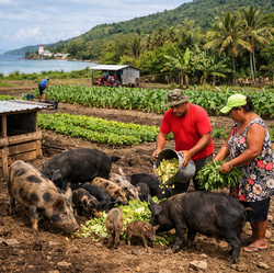 Wallis and Futuna feral pig project for food security