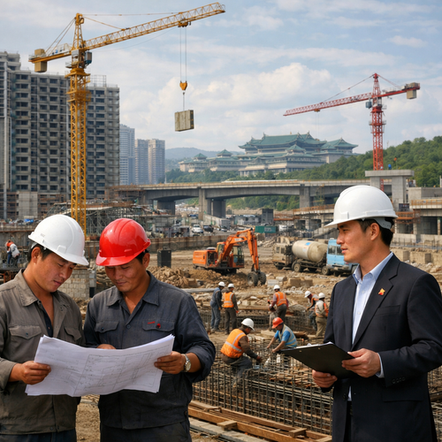 North Korea government tenders 2026 infrastructure projects