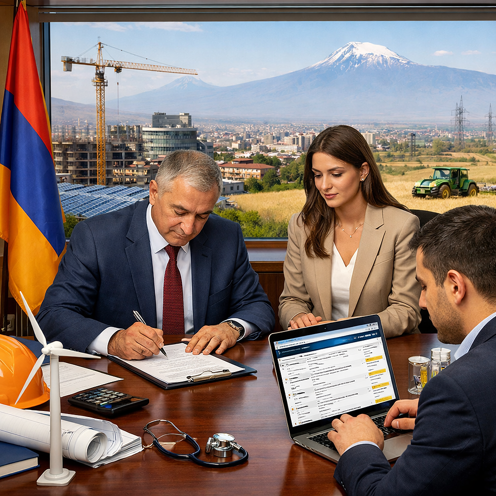 Armenia's 2026 Public Procurement Surge: Top Sectors & Winning Tenders