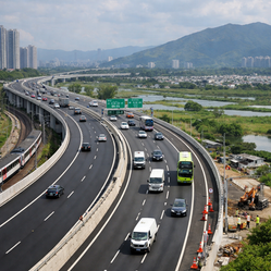 Hong Kong's Northern Metropolis Highway San Tin Section Clears Key Milestone