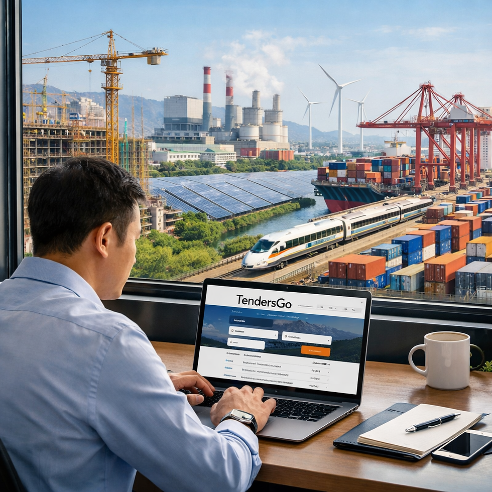 China Tenders 2026: Find Bids on TendersGo by Sector
