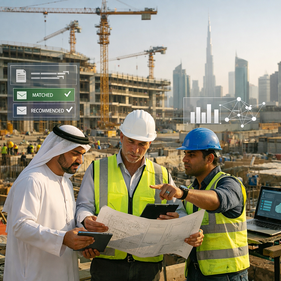 TendersGo AI for UAE Construction RFQs and BOQ Discovery