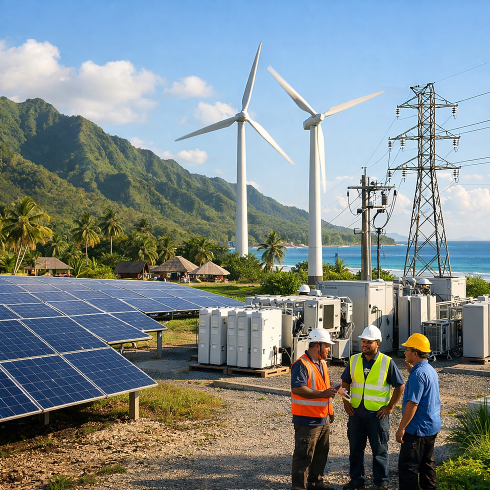 Polynesia’s 2026 energy shift: projects cut diesel imports, boost grids