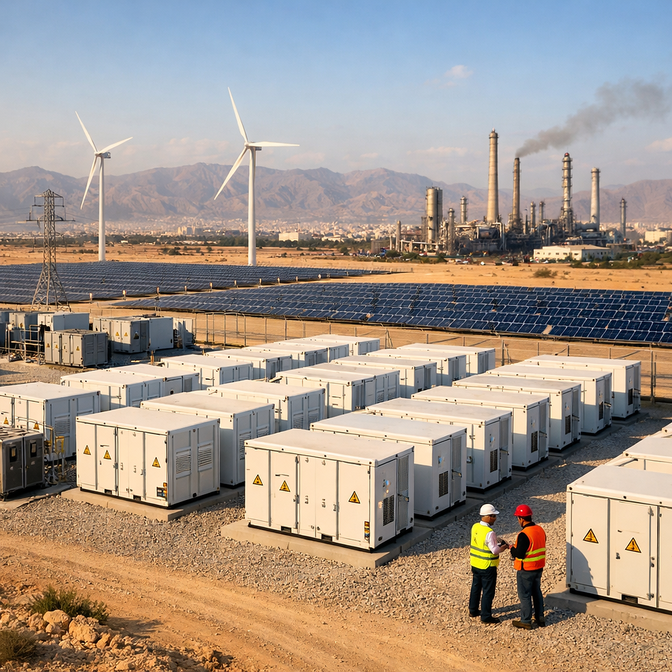West Asia battery energy storage projects 2026 - West Asia - Regional News & Analysis - TendersGo article image