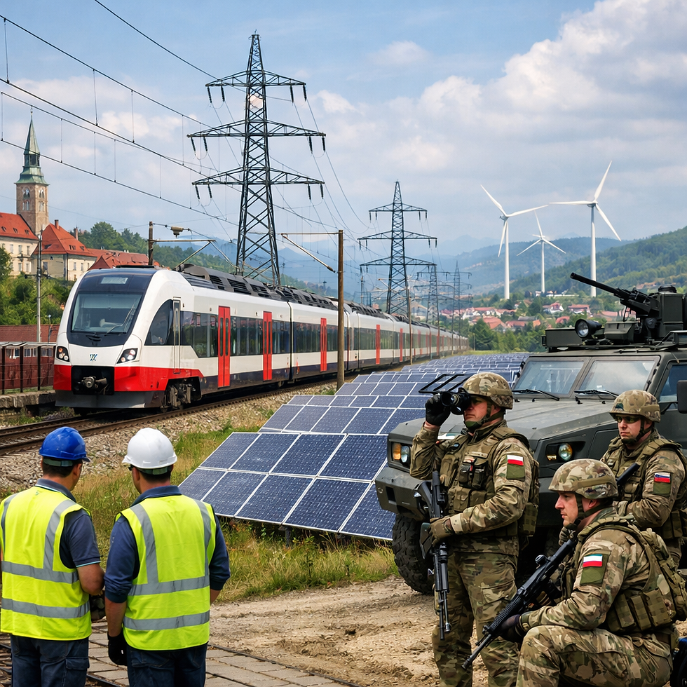 Visegrad Group 2026: V4 Pact Targets Rail, Grid and Defense